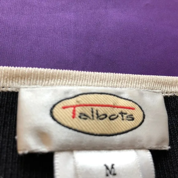 💨💨 Talbots silk nautical  cardigan 💨💨