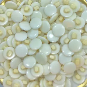 1/2" VINTAGE OFF WHITE Buttons Vintage Shank Buttons for Clothing Plastic White Buttons Blouse Buttons Dress Buttons 67
