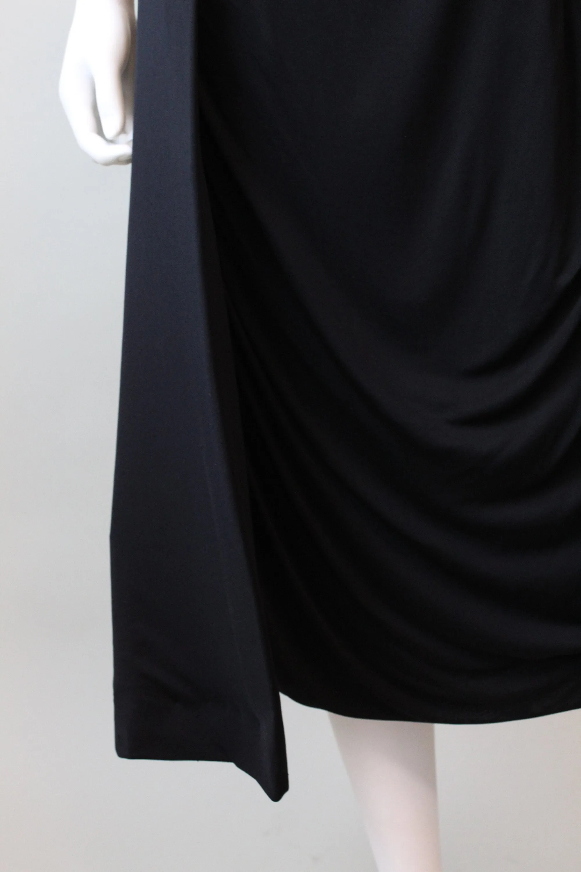 1950s 1953 documented CEIL CHAPMAN draped dress xs | new fall