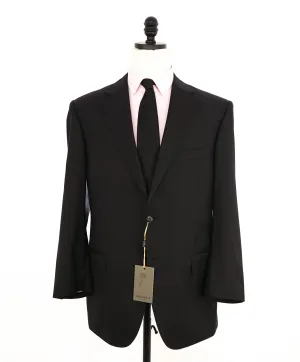 $2,195 CANALI - *CLOSET STAPLE* Black 2-Piece Suit - 44R