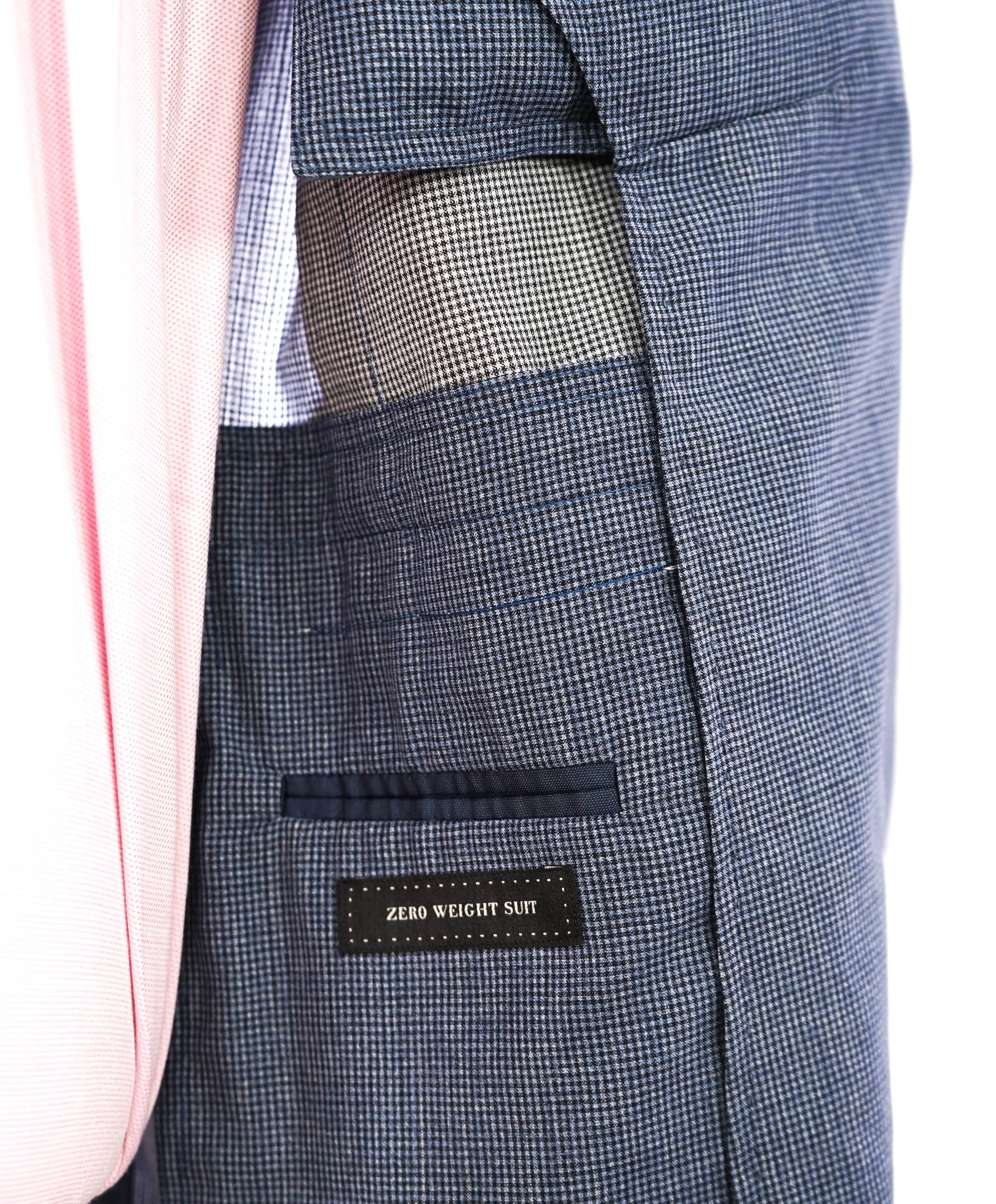 $3,495 ERMENEGILDO ZEGNA - Pastel Blue *DUO* “ZERO WEIGHT” Suit - 40R