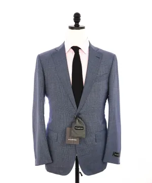 $3,495 ERMENEGILDO ZEGNA - Pastel Blue *DUO* “ZERO WEIGHT” Suit - 40R