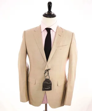 $3,995 ERMENEGILDO ZEGNA -“SILK / WOOL" Neutral Beige Suit - 38R