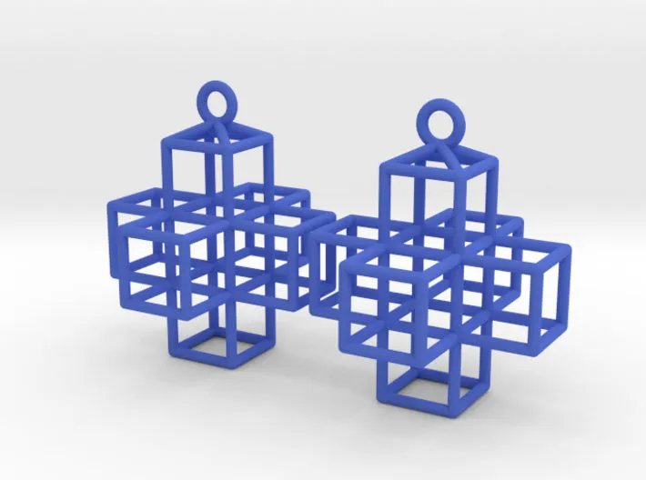 3D Plus Earrings (Nylon)