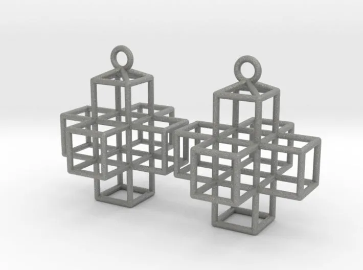 3D Plus Earrings (Nylon)