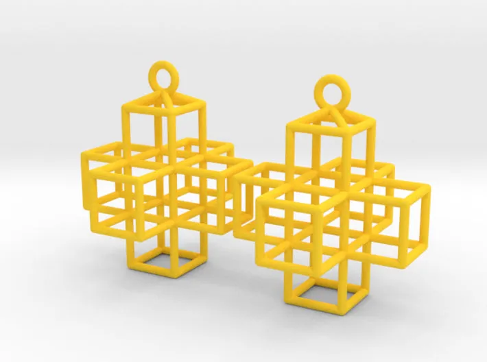 3D Plus Earrings (Nylon)