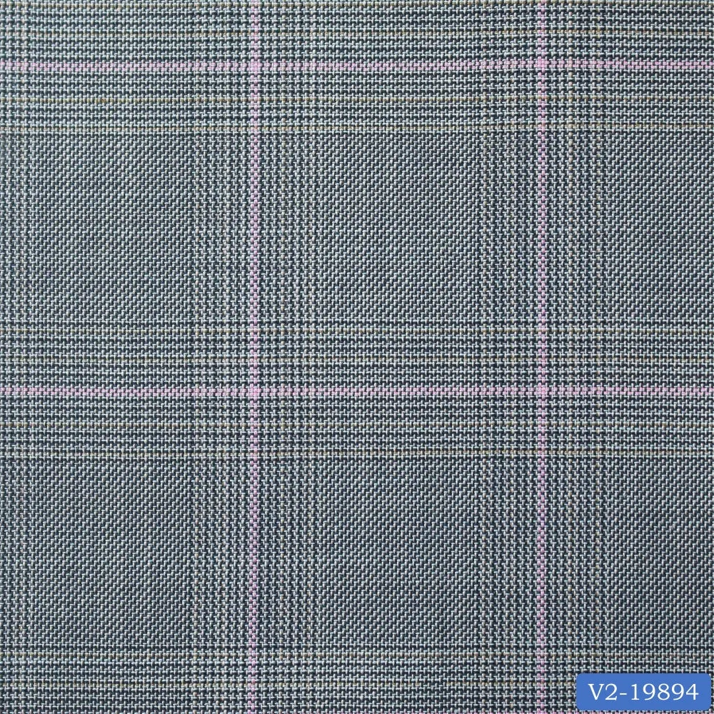 Abalone Grey Check Vest
