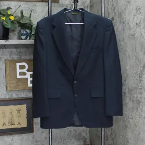 Adams Row Mens 2-Piece USA Made Suit Set 166a69277b638a Dark Blue 40R / 32x29