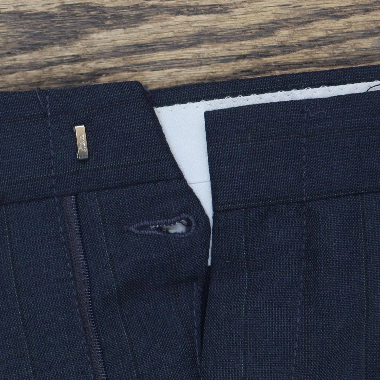 Adams Row Mens 2-Piece USA Made Suit Set 166a69277b638a Dark Blue 40R / 32x29
