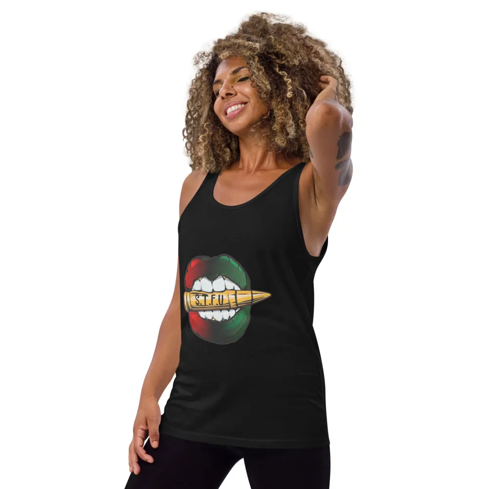 Afrocentric Logo Unisex Tank Top