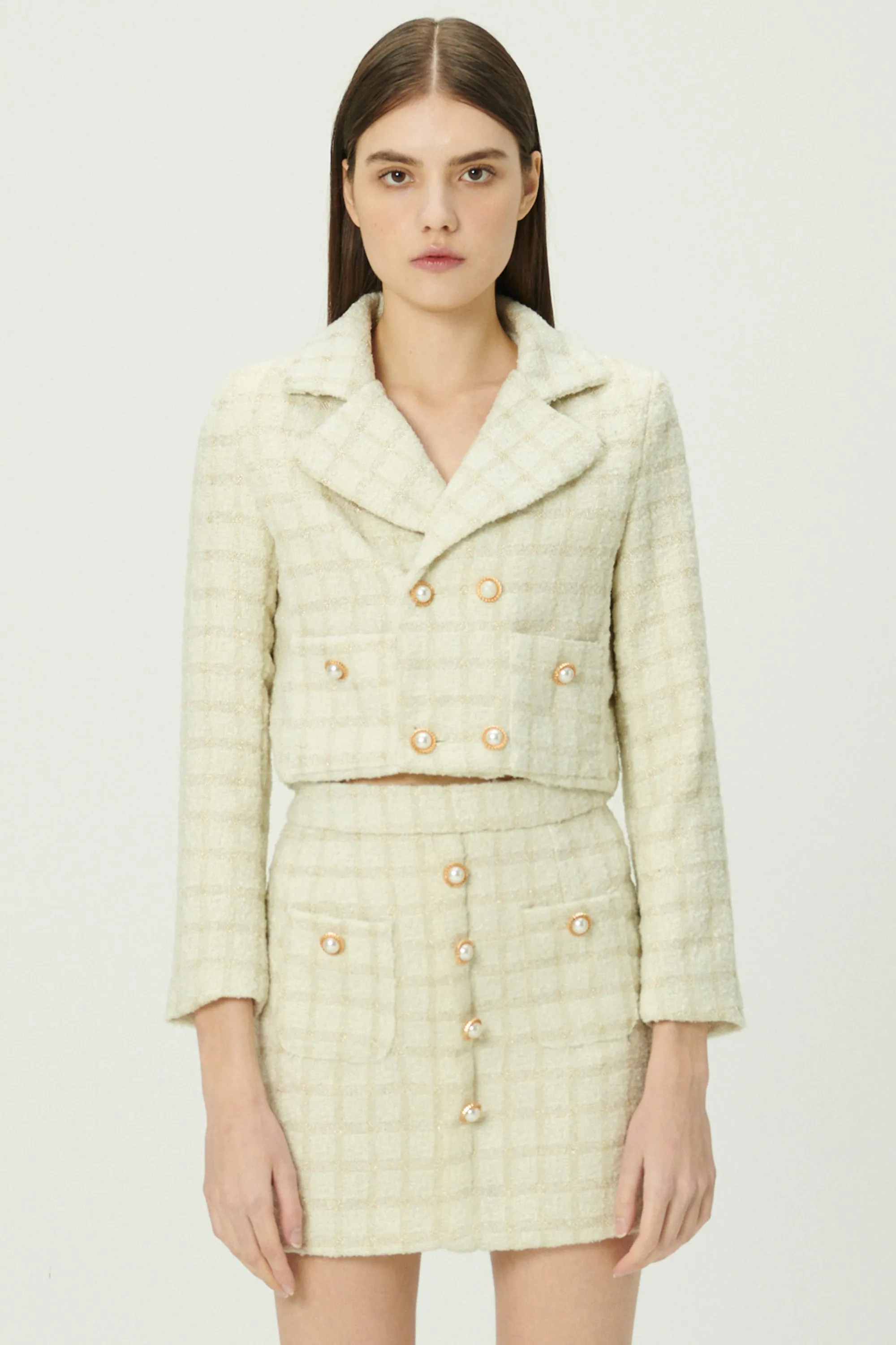 Ale Tweed Blazer and Skirt
