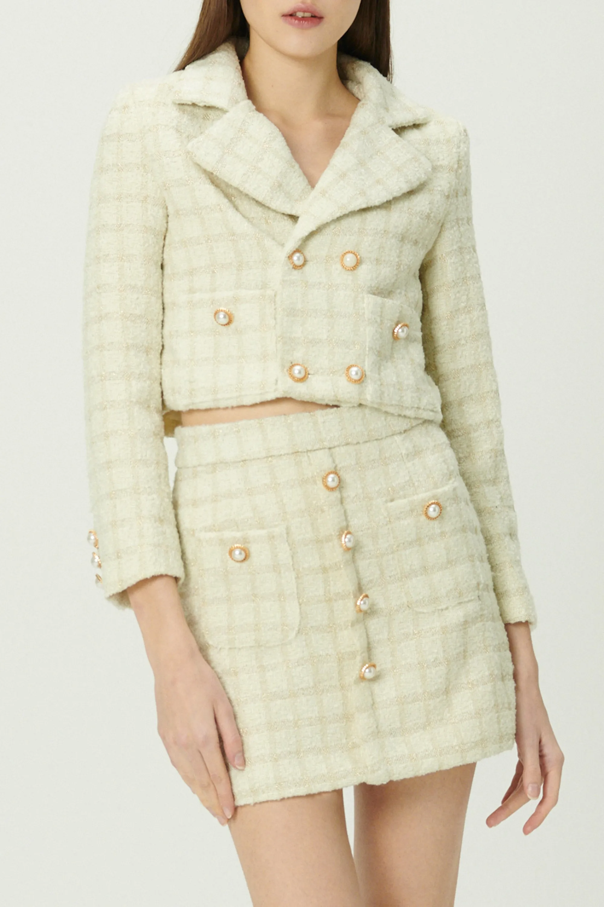 Ale Tweed Blazer and Skirt