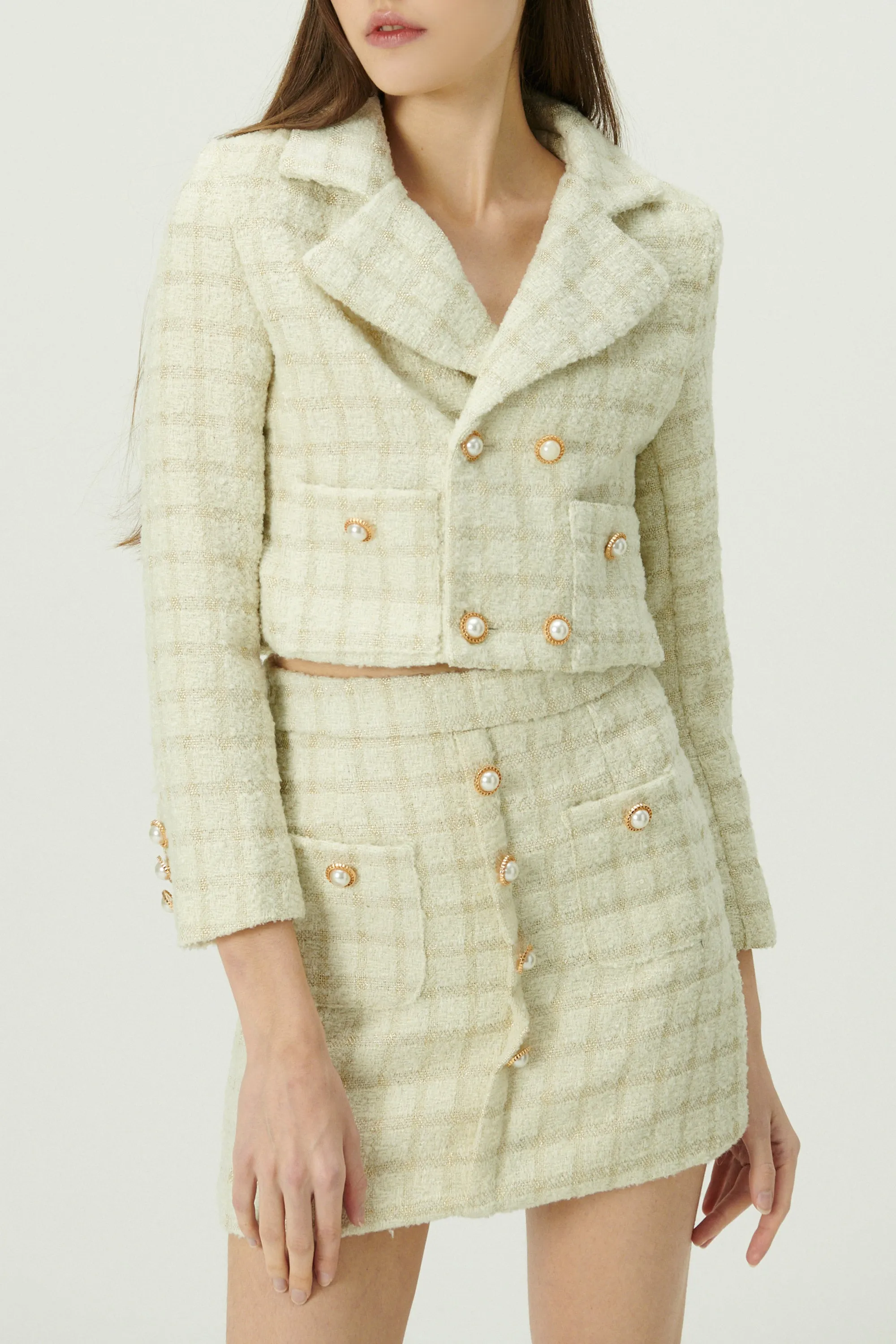 Ale Tweed Blazer and Skirt