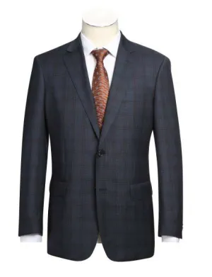 Alessandro Vitello by Renoir 2-Piece Classic Fit Wool Suit 566-3