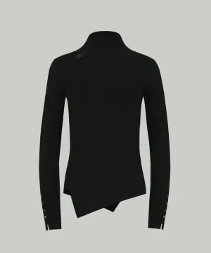 Anell Golf Classic Slim Knit Top - Black