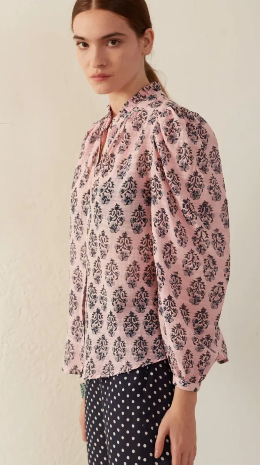 Annabel Pink Lily Shirt