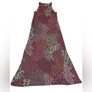 Anne Klein maxi dress with gorgeous colors/print