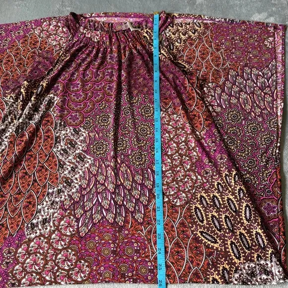 Anne Klein maxi dress with gorgeous colors/print