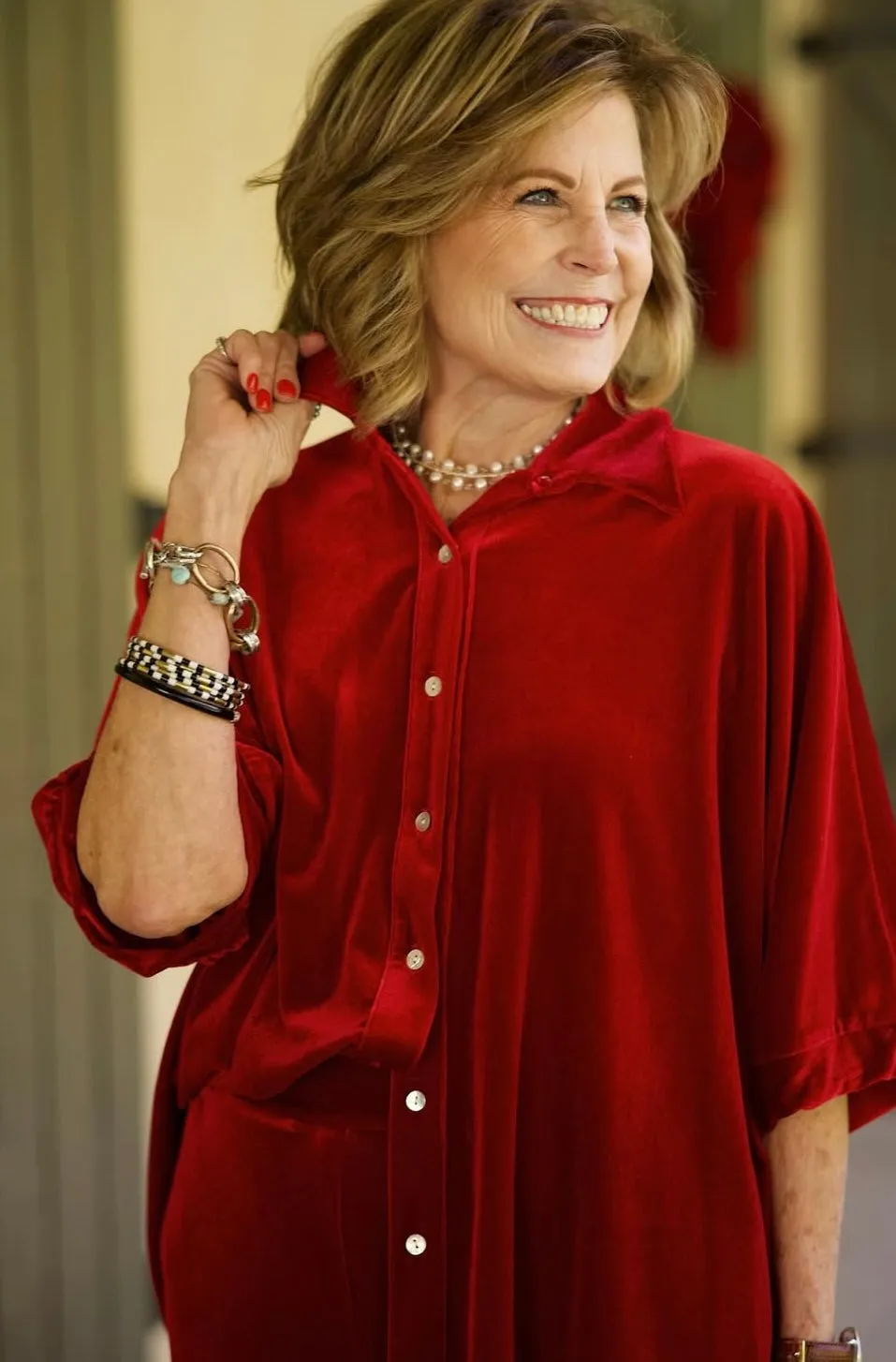 ARIZONA OVERSIZED BUTTON DOWN SHIRT