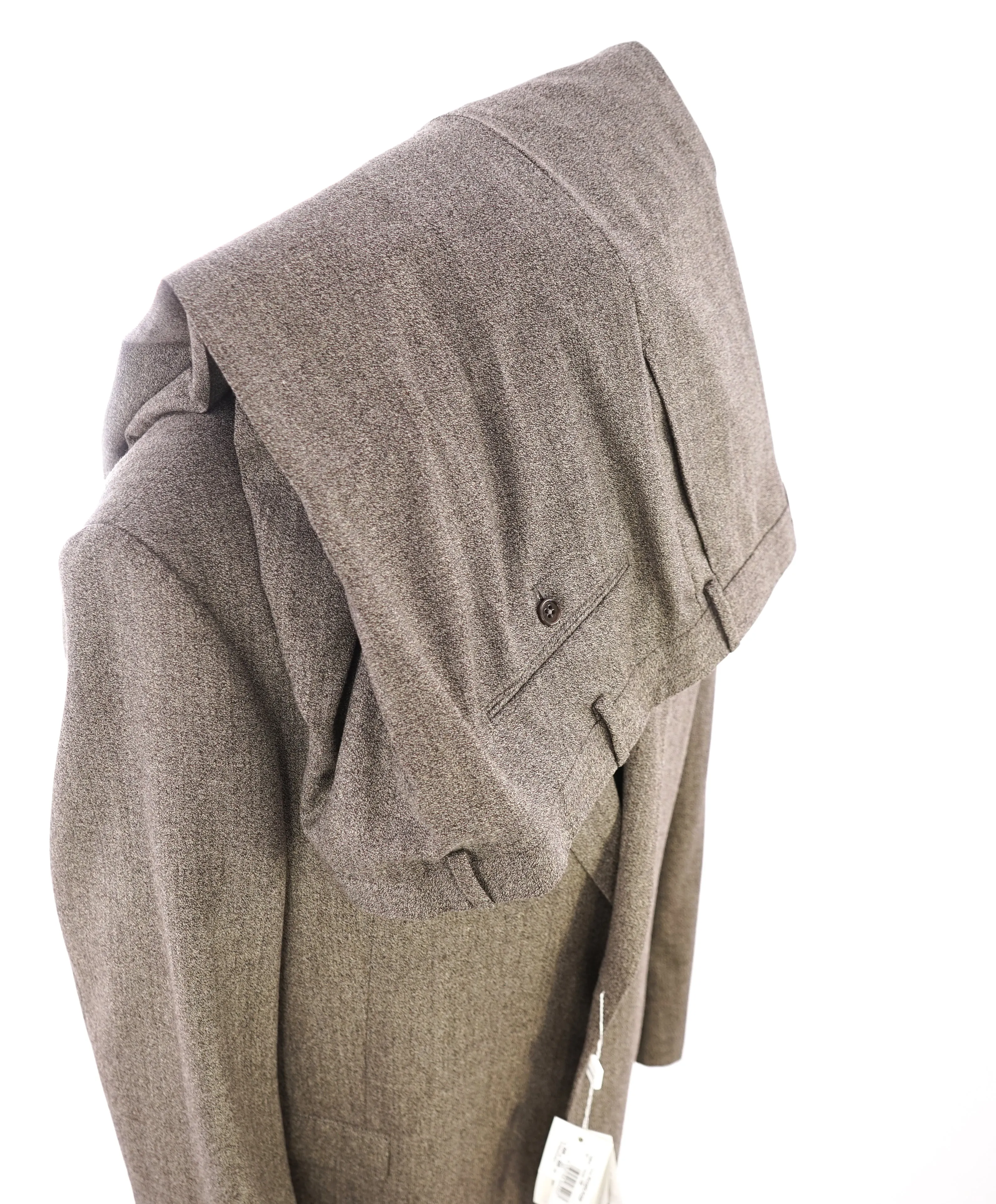 ARMANI COLLEZIONI -  "G Line" MELANGE Brown & Gray 2-Button Suit - 50R