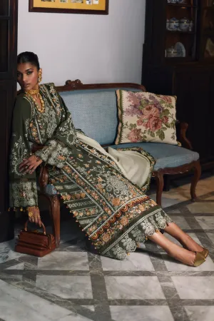 ARSIN (EW22-10) | Elan Winter Embroidered Collection | Unstitched Slub Khaddar Suits