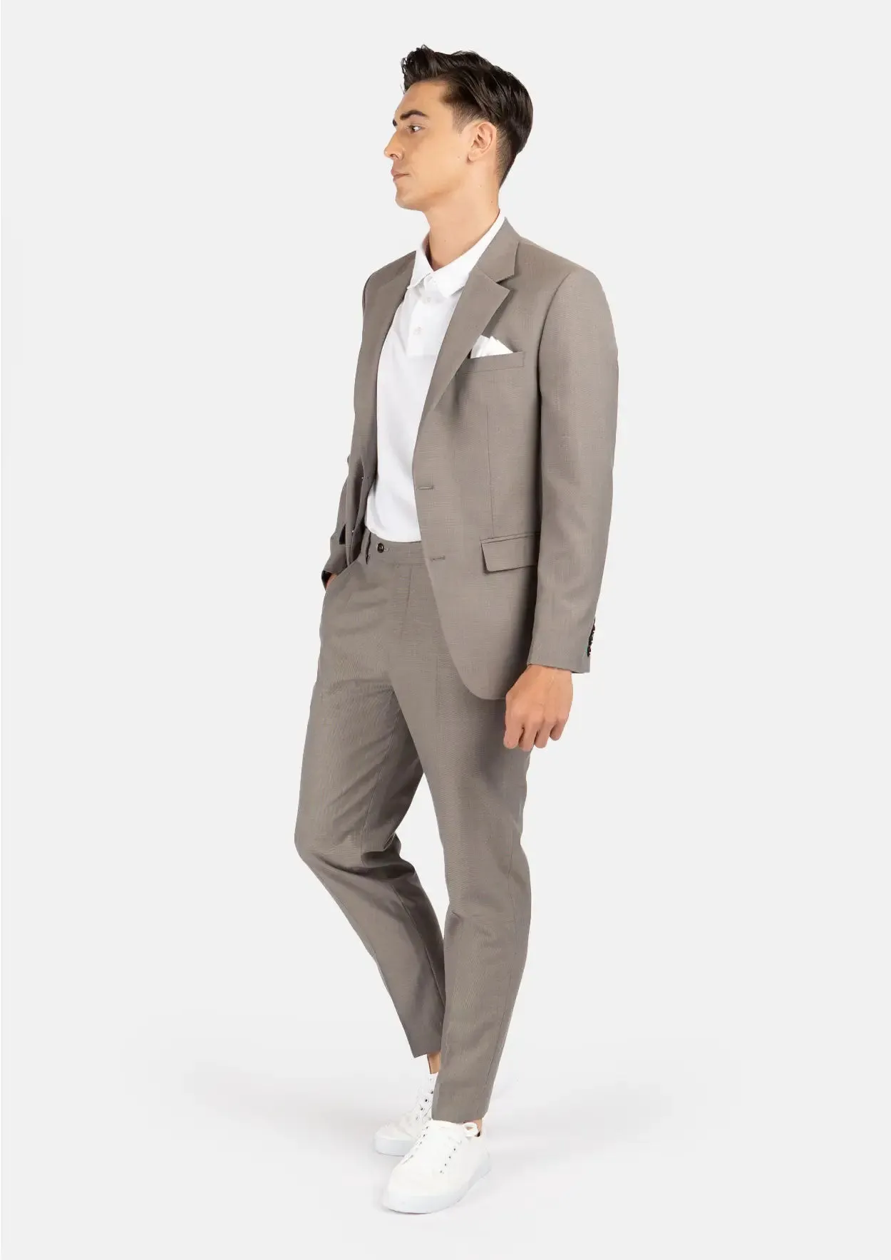 Astor Dorian Grey Sharkskin Suit