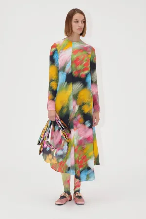 Asymmetric Midi Dress