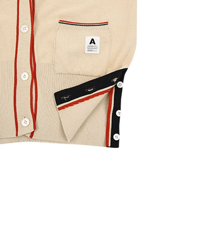 AVEN Classic Field Cardigan - Beige