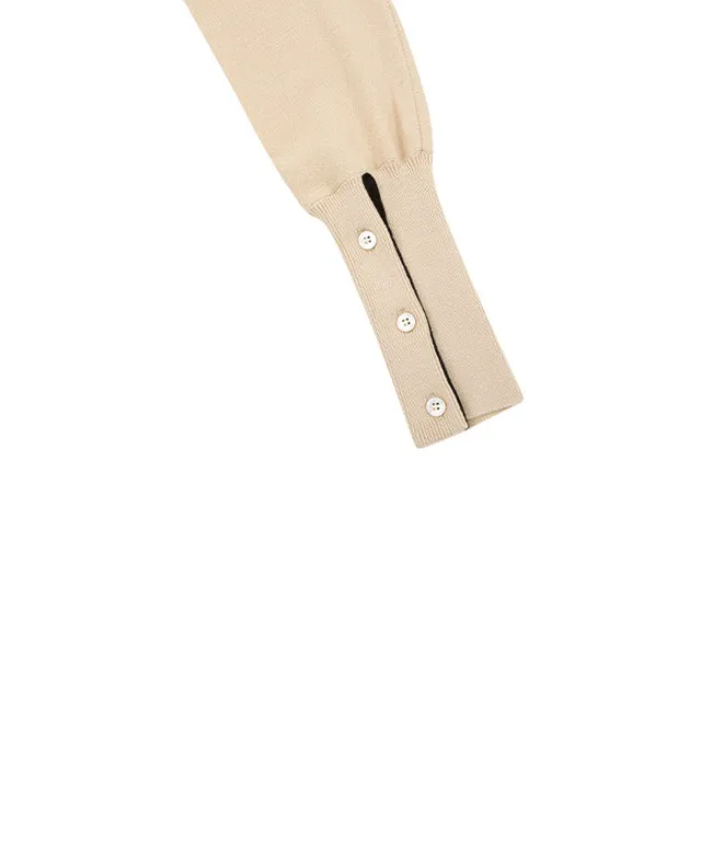 AVEN Classic Field Cardigan - Beige