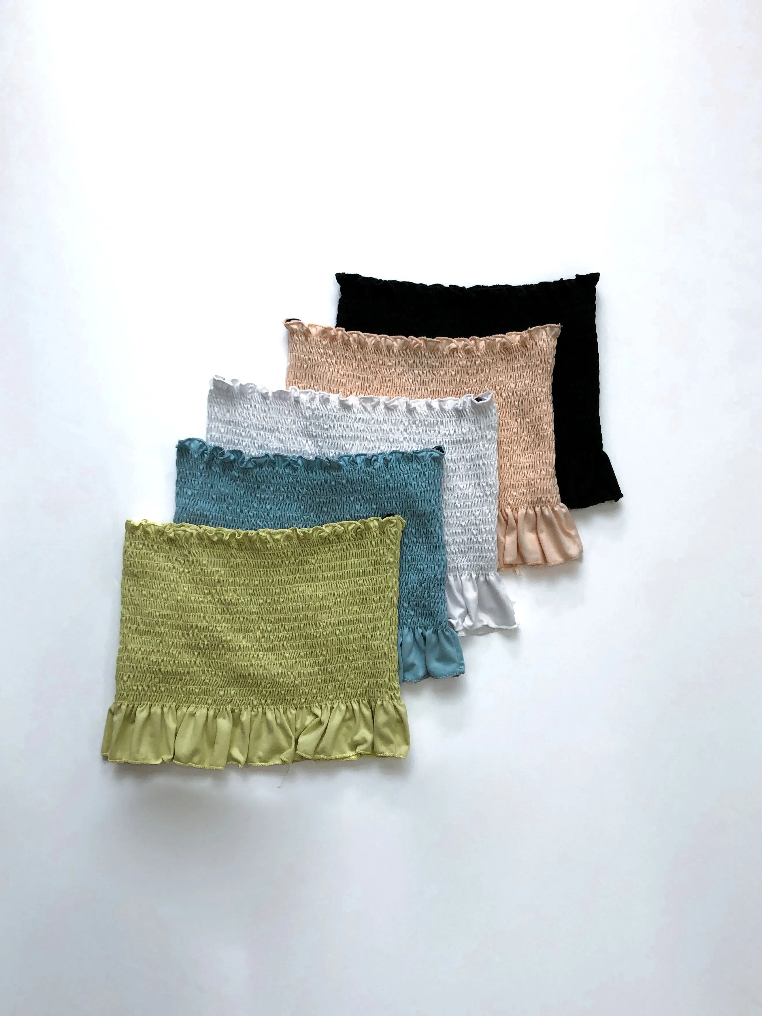 Avery Smocked Tube Top