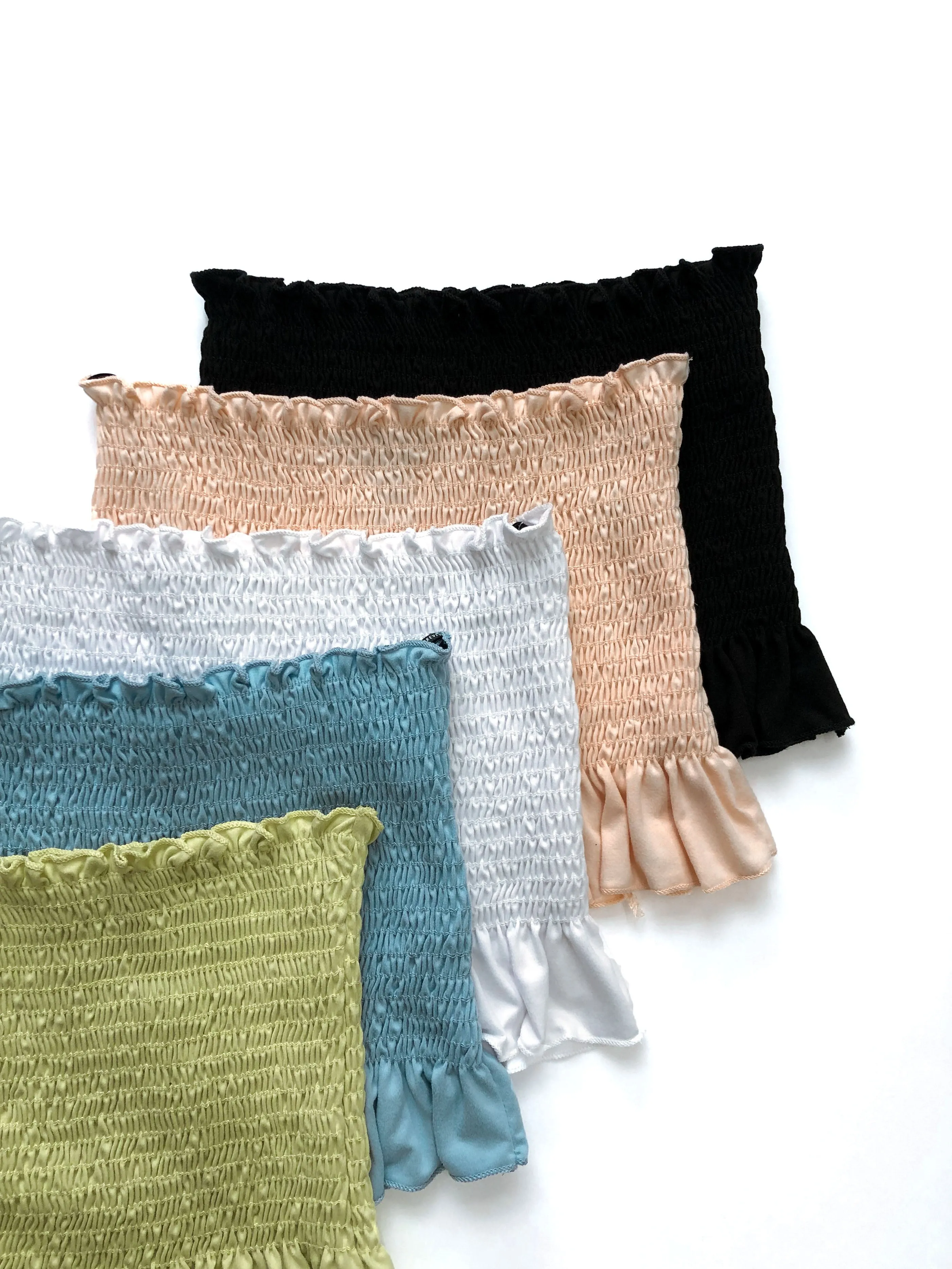 Avery Smocked Tube Top