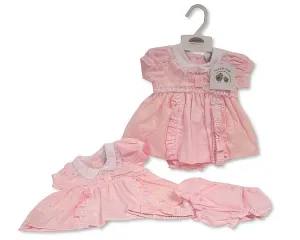 Baby Dress with Lace (6-24m) (PK6) BIS-2120-6281