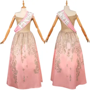 Barbie 2023 President Barbie Cosplay Costume Formal Dress Outfits Halloween Carnival Suit
