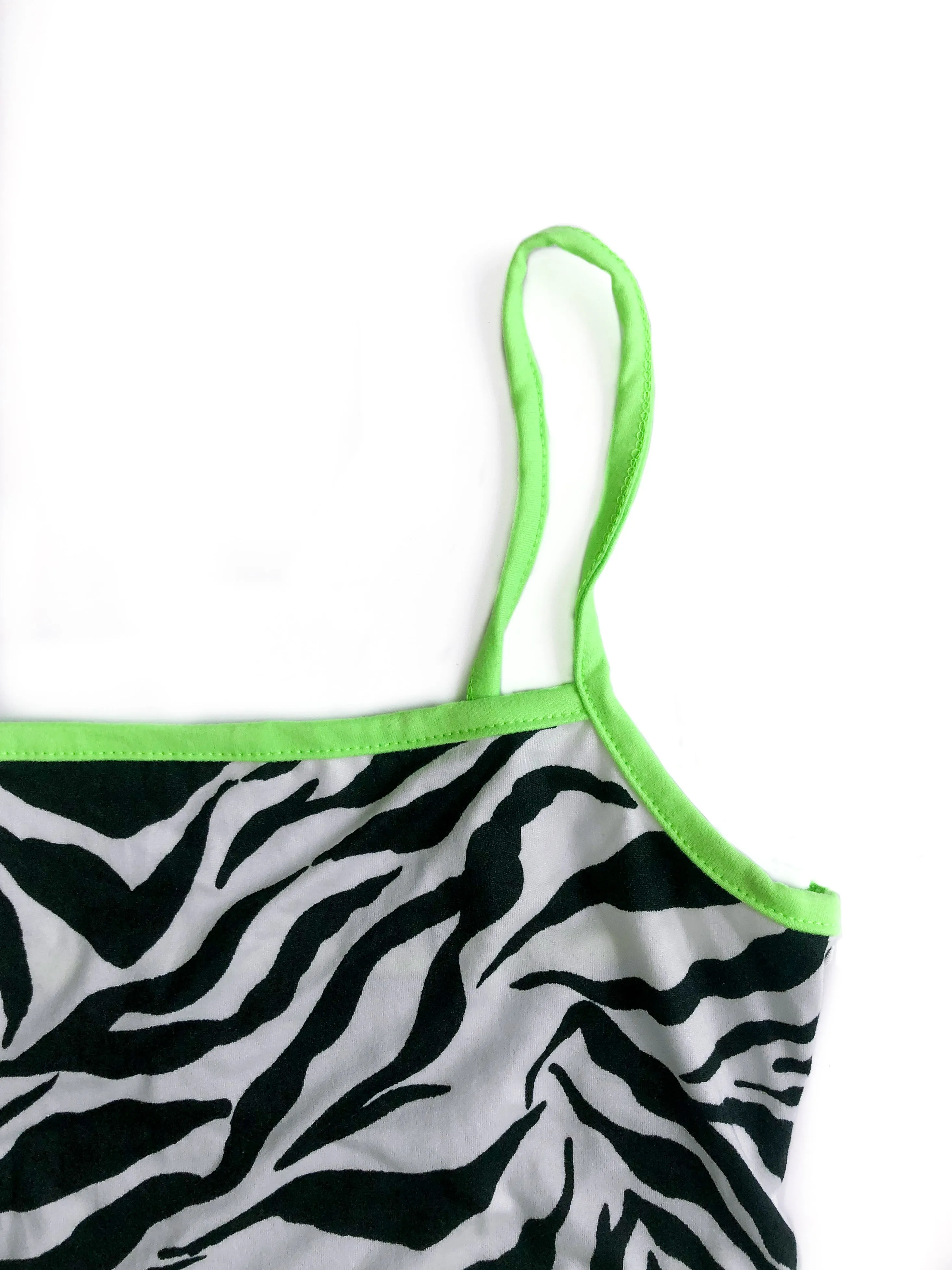 Bella Printed Brami Top - Zebra