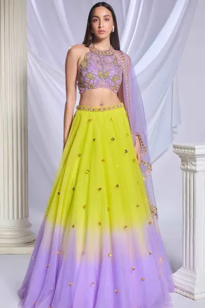 BERRY SORBET LEHENGA SET