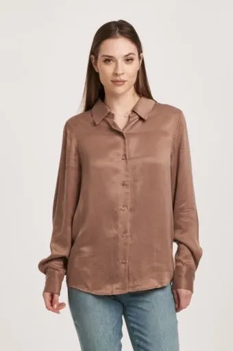 Birdie Suede Button Down