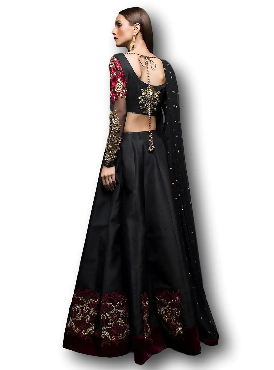 Black Color Lehenga Choli