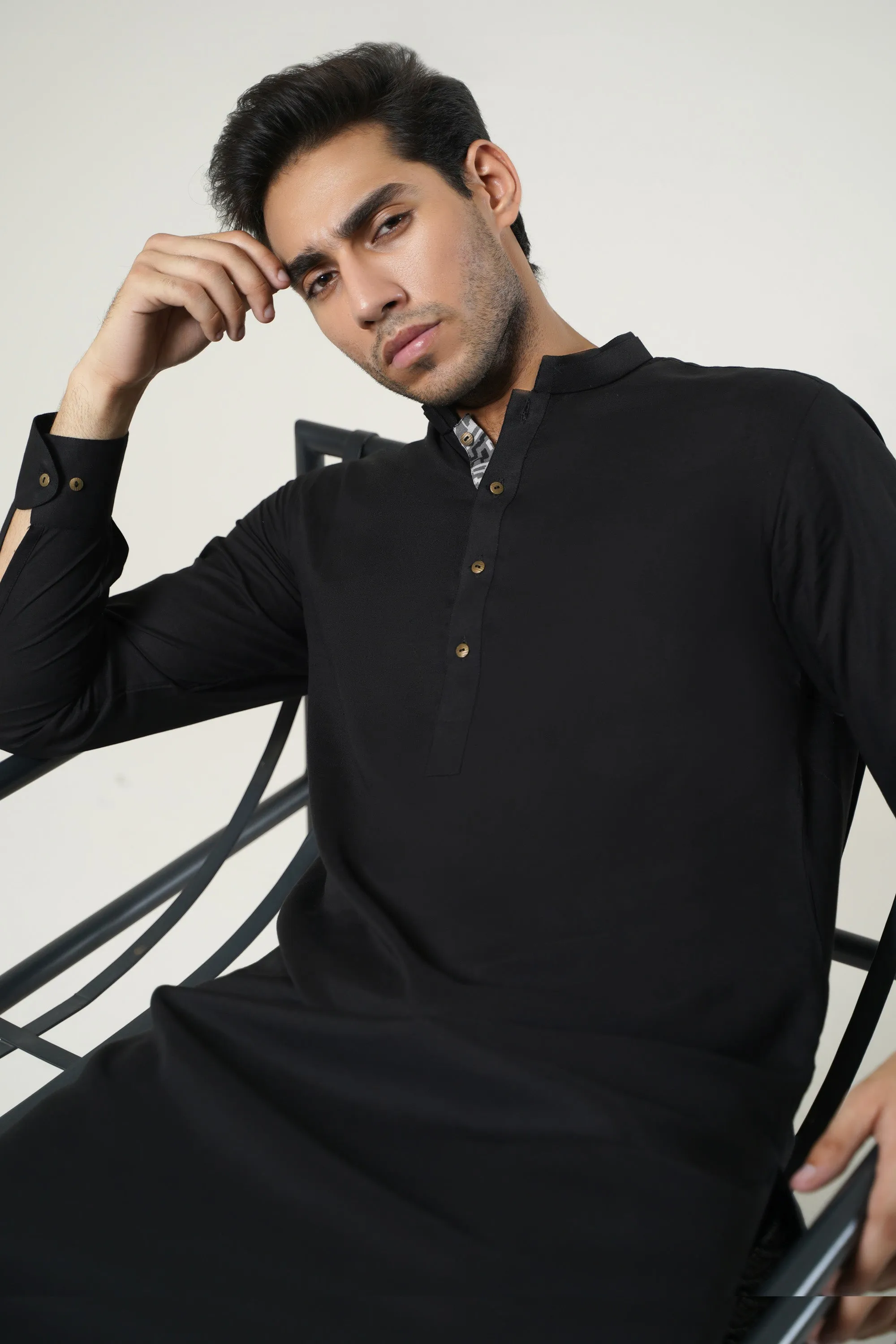 Black Kurta Trouser