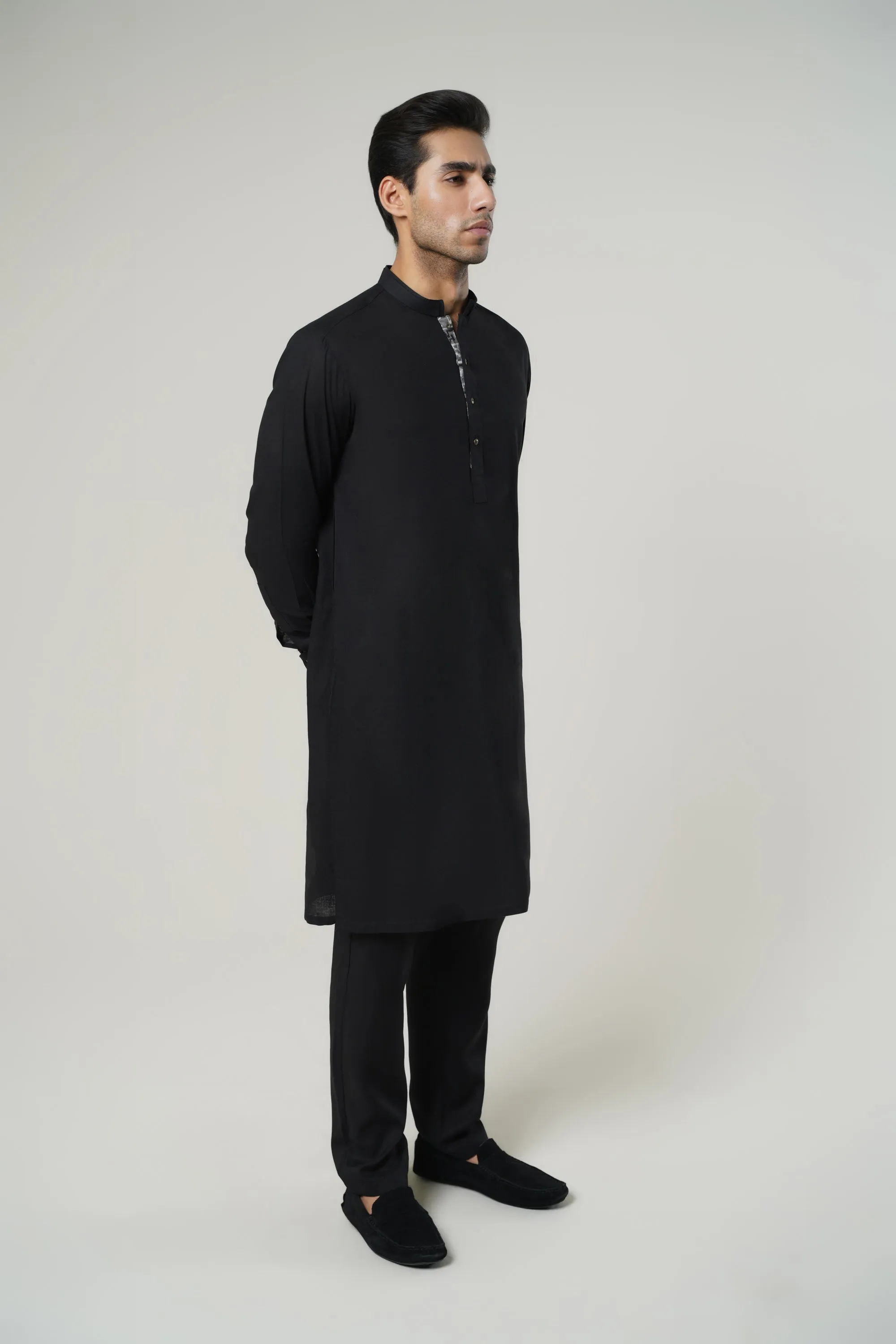Black Kurta Trouser