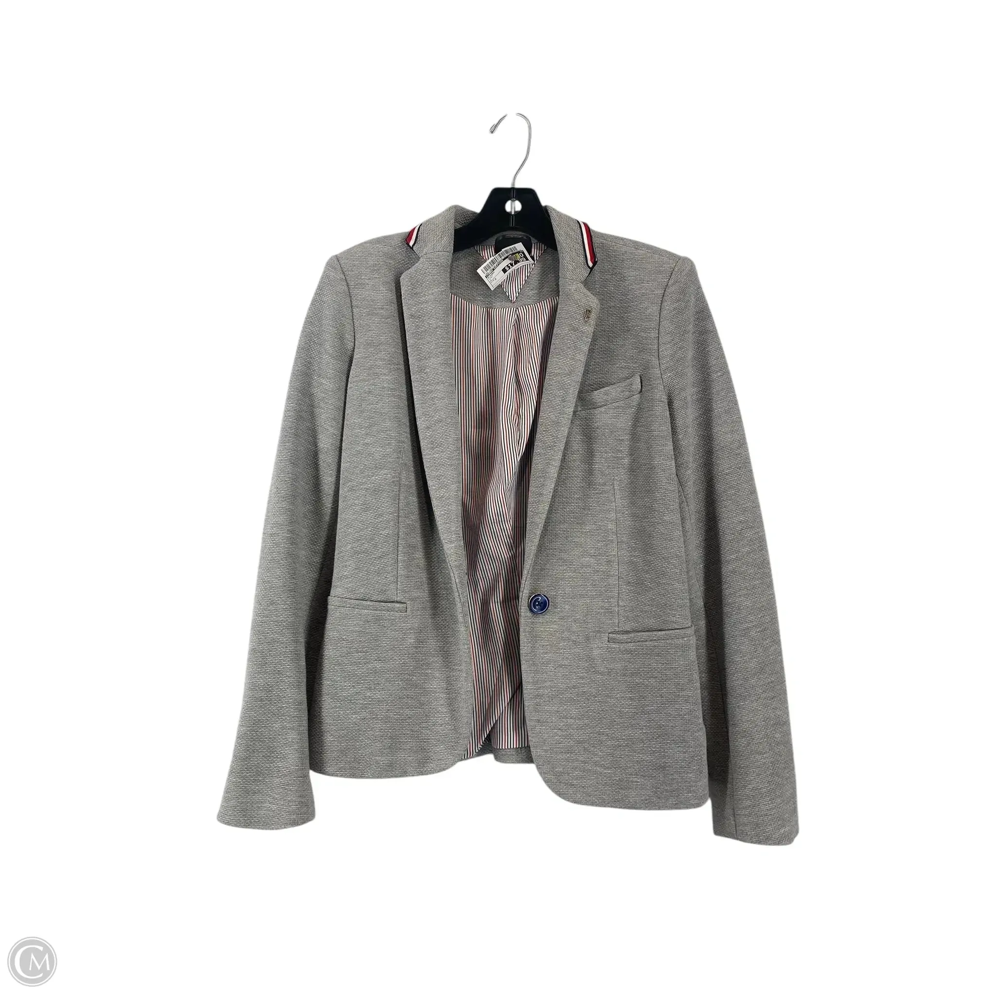 Blazer By Tommy Hilfiger In Grey, Size: 2