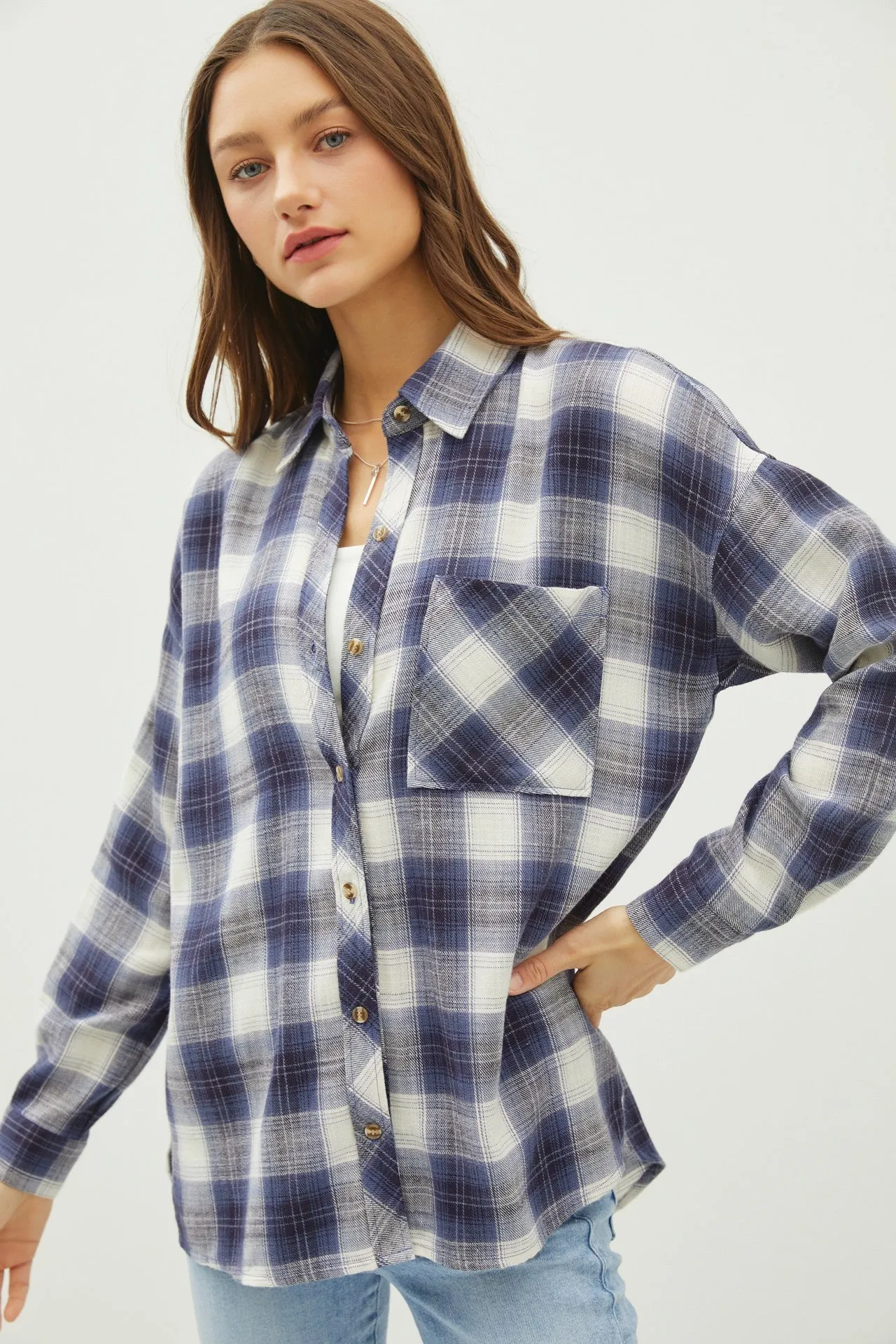 Blue Oak Button Down