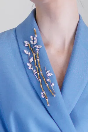 Blue Tailor Made Wool Suit