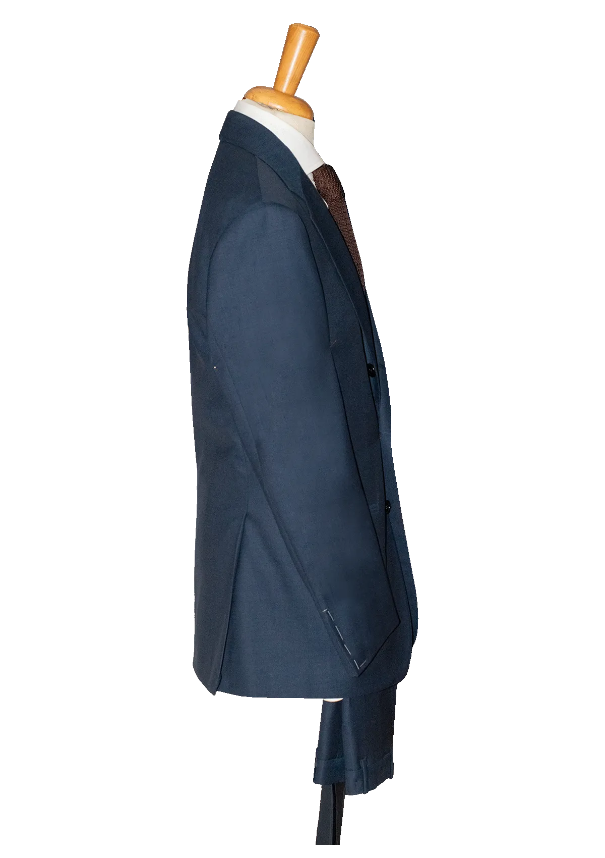Blue Wool Verbatim Suit