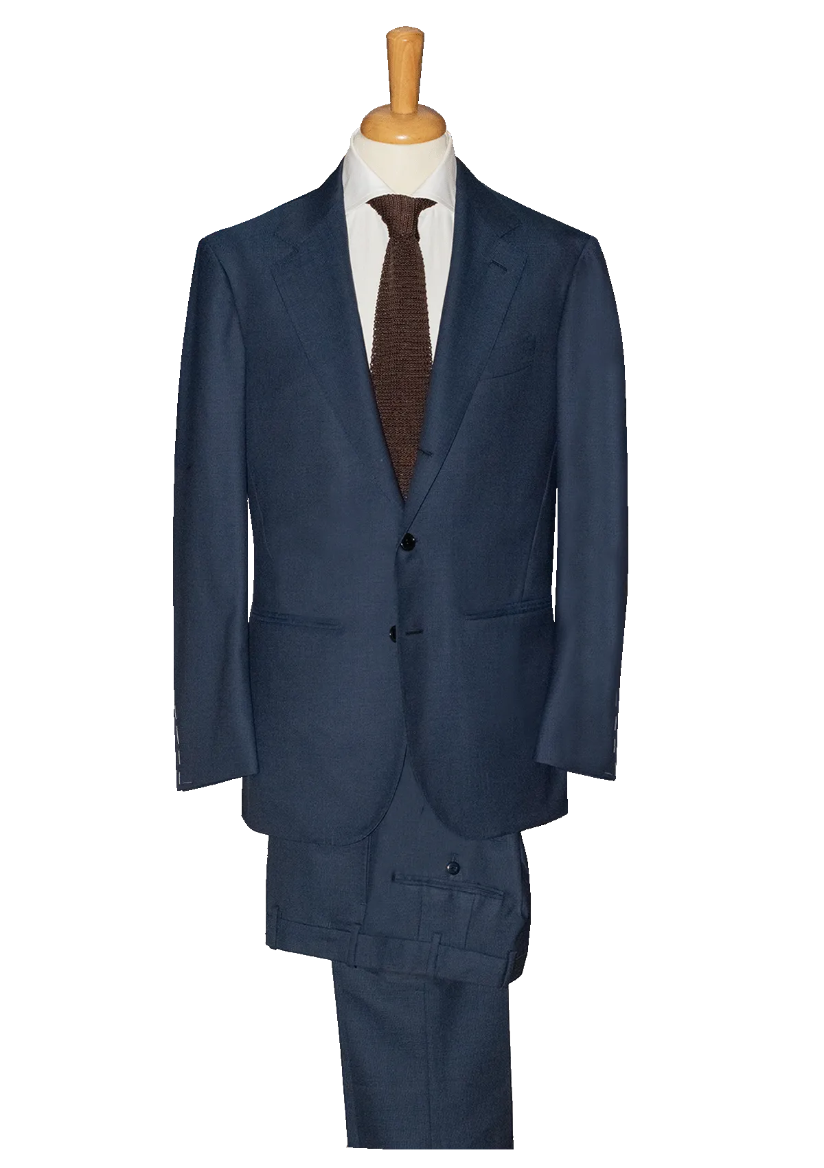 Blue Wool Verbatim Suit