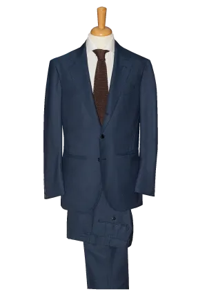 Blue Wool Verbatim Suit