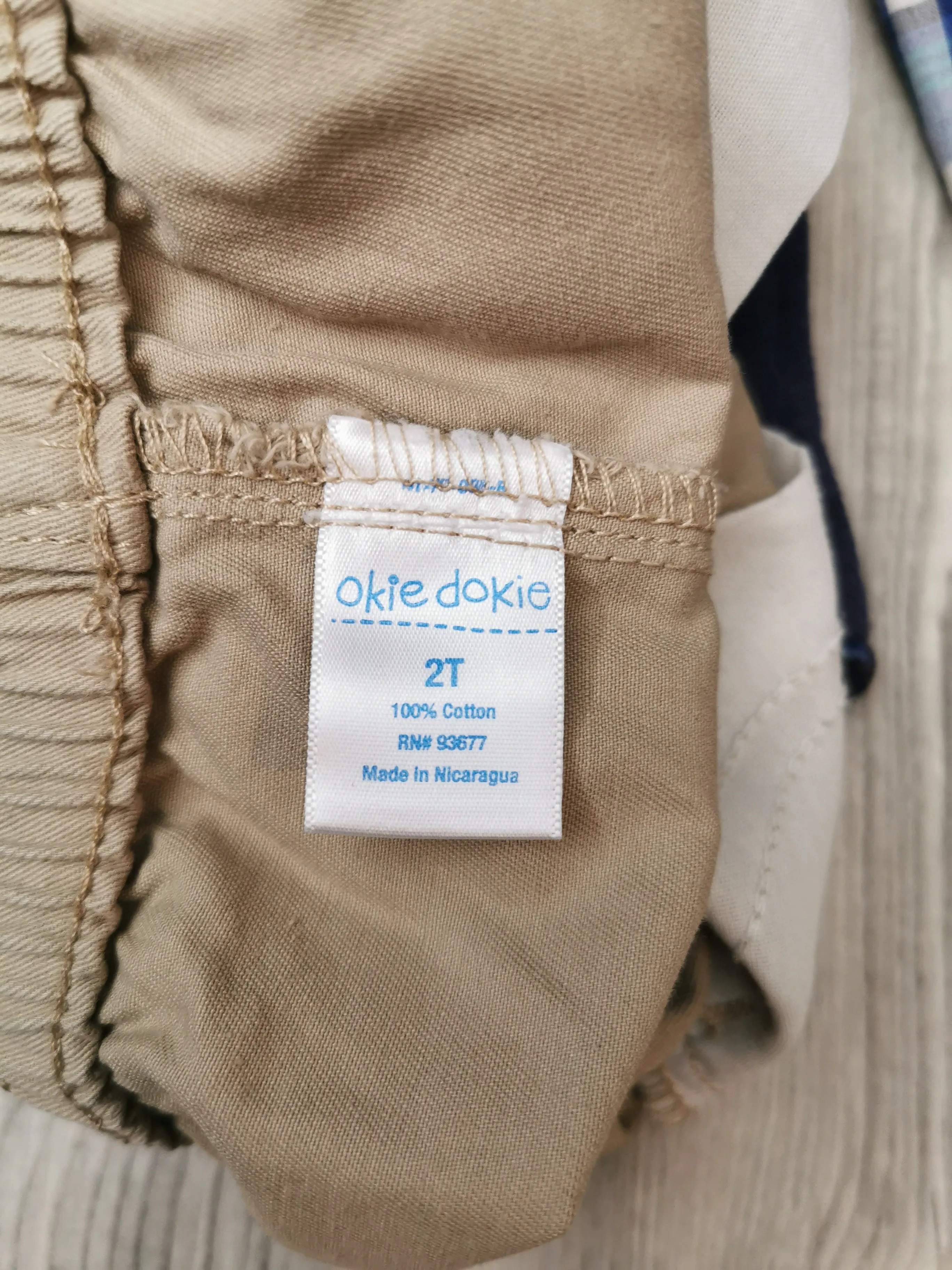 BOY SIZE 2/3 YEARS - RJR JOHN ROCHA / OKIE DOKIE, 2 Piece Mix N Match Outfit EUC B23