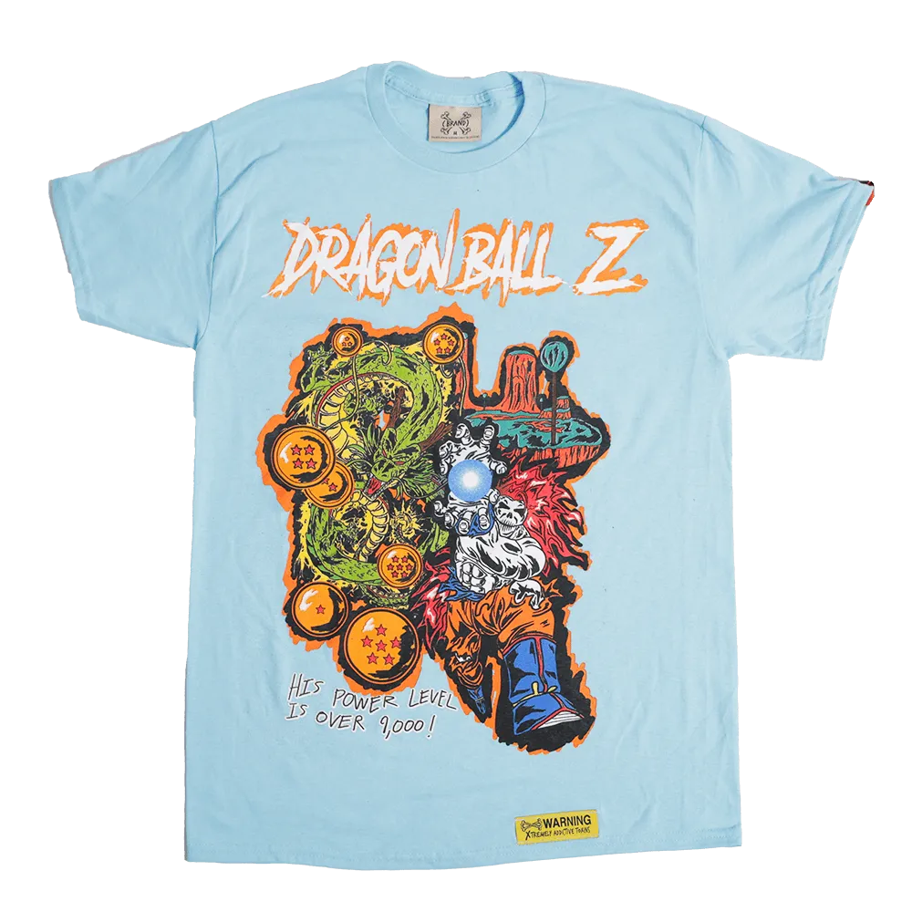BRAND X DRAGONBALLZ YOUTH TSHIRT (SKY BLUE)