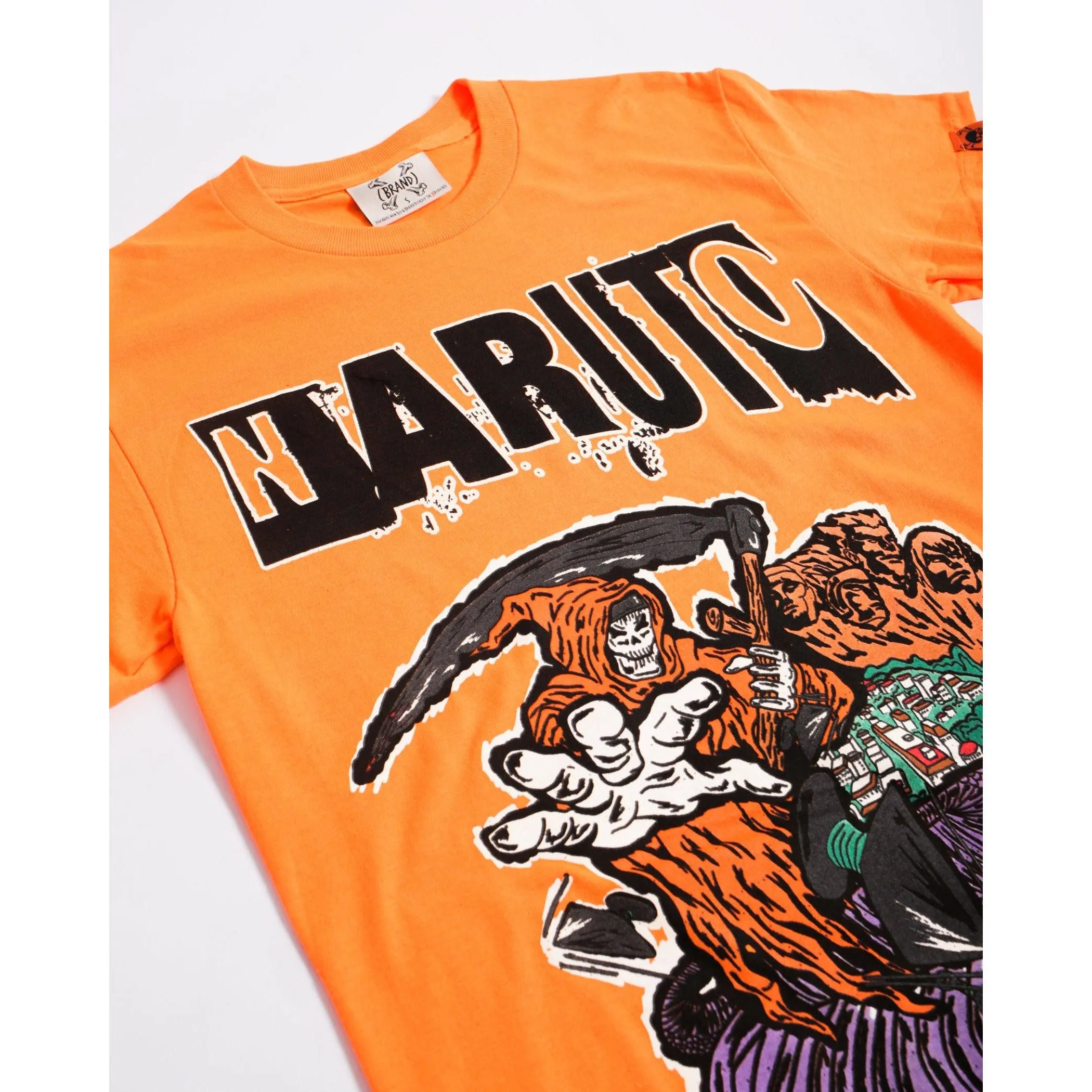 BRAND X NARUTO VIPER YOUTH  TSHIRT (ORANGE)