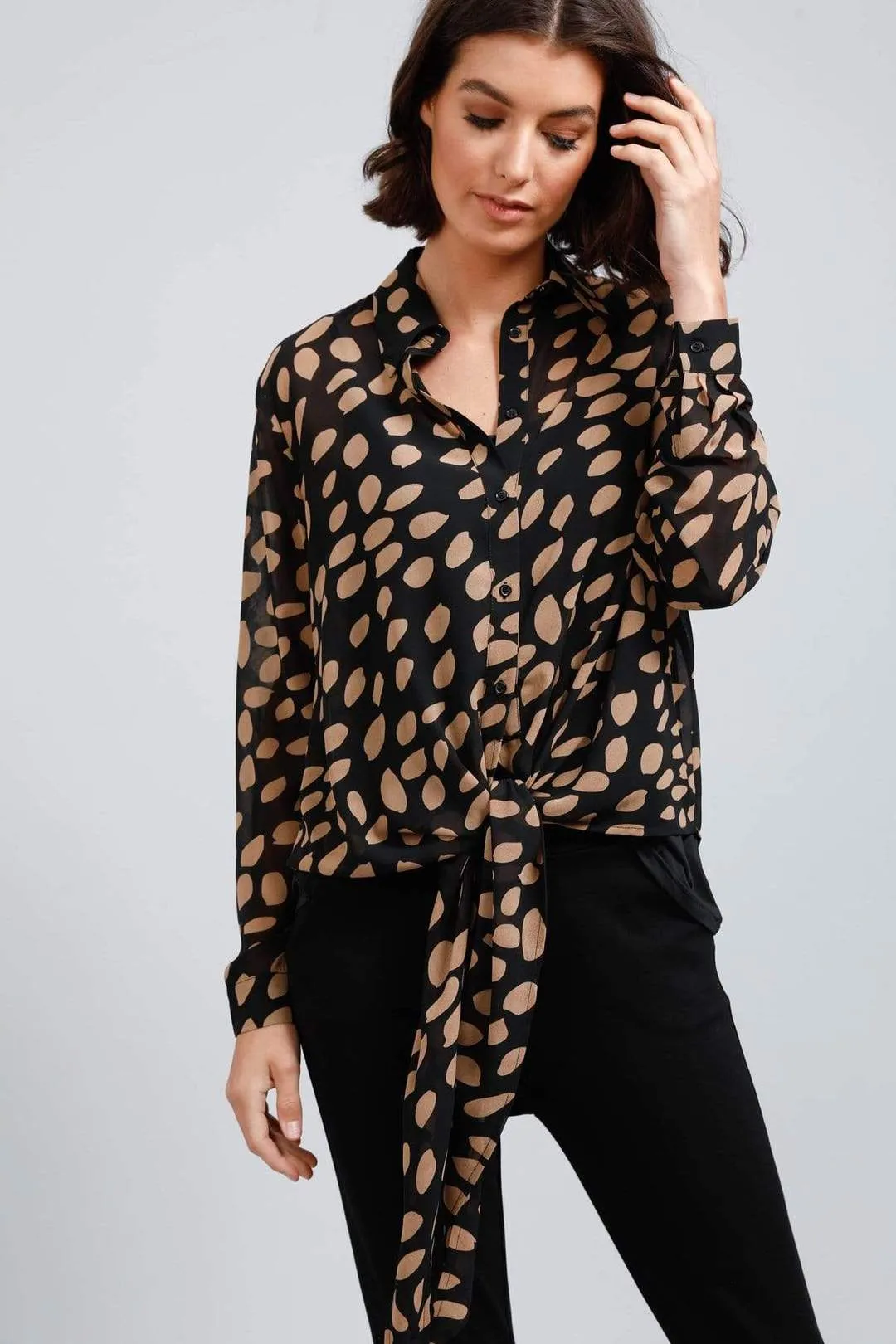 brave true Alias Button Down Shirt - fall
