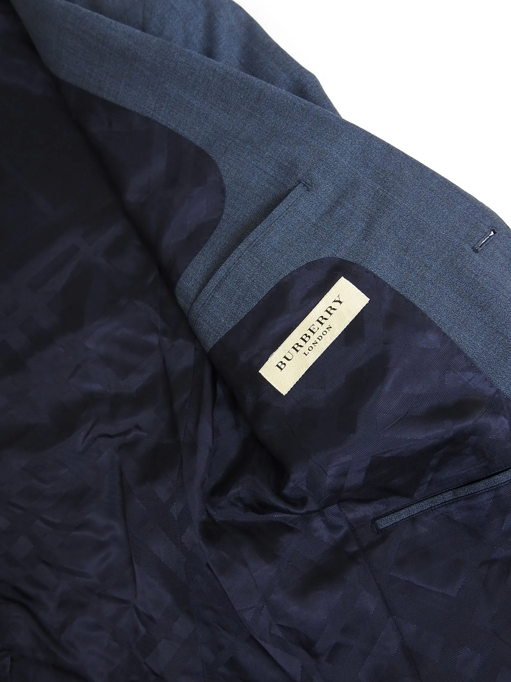Burberry 2 Piece Wool Suit Size 52